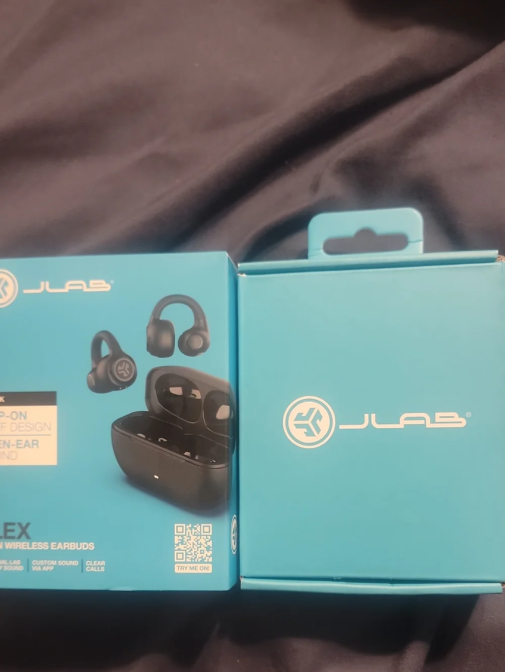 JLab Blue Wireless Earbuds with Charging Case - True Wireless